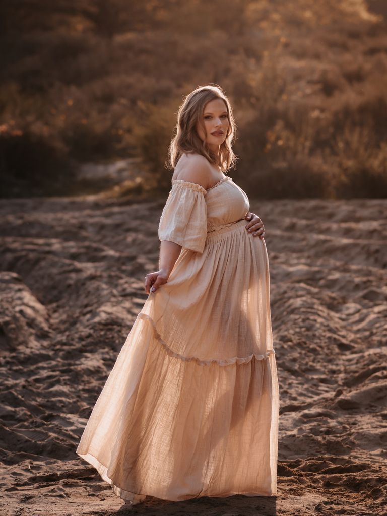 Babybachshooting im Sonnenuntergang Bornheim