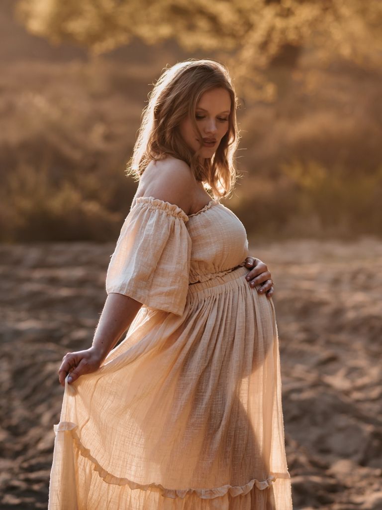 Babybachshooting im Sonnenuntergang Bornheim